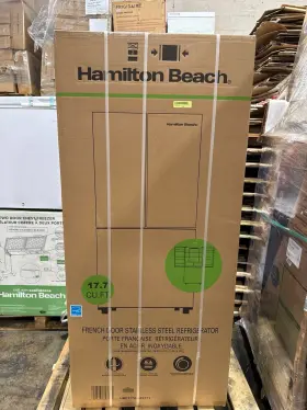 Hbf1770 Hamilton Beach 17.7 Cu. Ft. Refrigerator In Stainless Steel Look