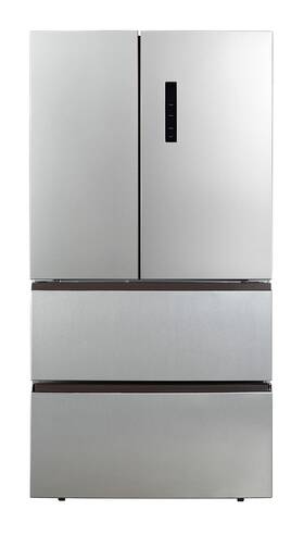 Hamilton Beach Hbfr1504 Counter Depth Refrigerator 15.3 Cu Ft Two Freezer Drawers Stainless