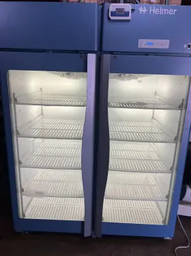 Hlr256-gx Helmer The Hlr256 Lab Refrigerator Double Door Upright Freezer