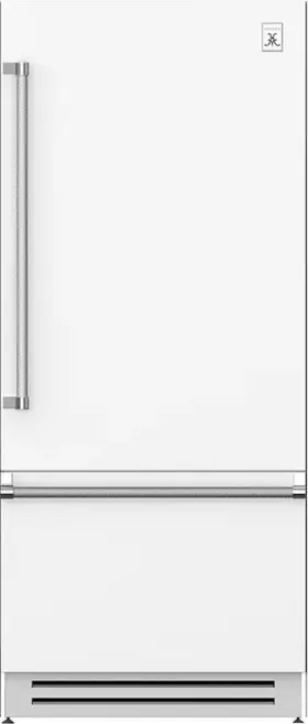 Krbr36wh Hestan 36 Inch Froth White Built-in Bottom Freezer Refrigerator -