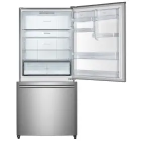 Hbm17158ss Hisense 17.1-cu Ft Bottom Freezer Refrigerator Stainless
