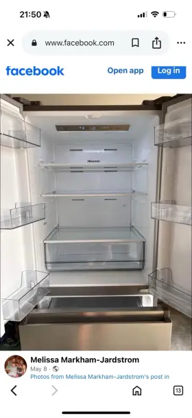 Hrm145n6avd Hisense Refrigerator- 14.8-cu. Ft. 4-door Counter-depth