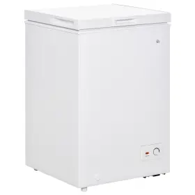 Us800-0670145 Homcom Compact Chest Freezer 3.5 Cu Ft With Removable Basket And 7 Temperature Settings