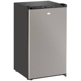 Homcom Us800-0700145 Small Portable Fridge And Freezer With Glass Shelves Temperature Control