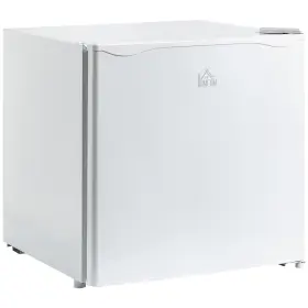 Us800-127v80wt0145 Homcom Mini Freezer Countertop 1.1 Cu.ft Compact Upright For Home Office Grey