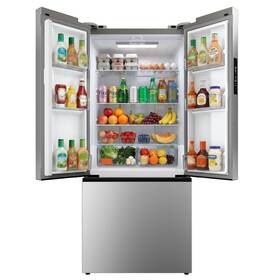 Icevival Bcd-513wiy Refrigerator 18 Cu.ft French Door Ice Maker Frost Free Stainless Steel