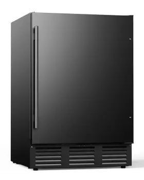 K309ss1 Icevival 24 Inch Stainless Steel Beer Fridge 180 Can Capacity For Built-in/outdoor Use