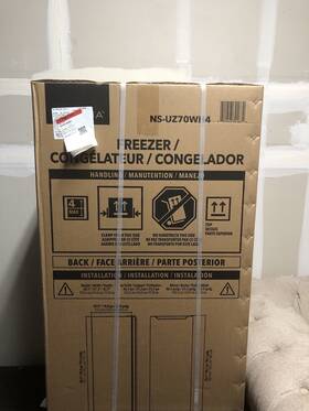 Insignia Km-ruf-7s-ss 7.0 Cubic Feet Garage Freezer