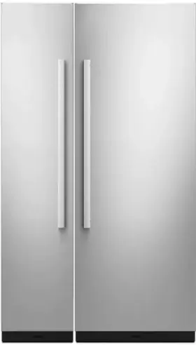 Jbzfl18igx Jenn-air Jennair Noir 48 Inch Panel-ready Side-by-side Column Refrigerator And Freezer Set