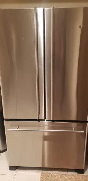 Jffcf72dkl Jenn-air Jennair Rise 36 Inch Counter-depth Freestanding French Door Refrigerator