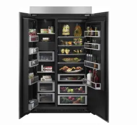 Js48nxfxde01 Jenn-air Jennair 48 Inch Panel Ready Side By Built -in Refrigerator #js48nxfxde01