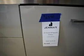 Judfp242hx Jenn-air Jennair 24ft Double Refrigerator Drawers Show Room Display Free Shipping