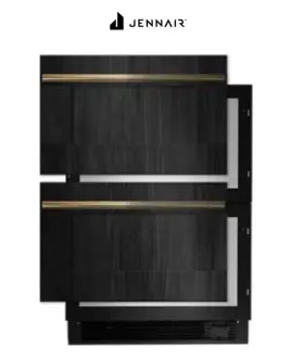 Jucfp242hx Jennair 883049485706 Double Drawer Refrigerator/freezer - Custom Panel Ready New