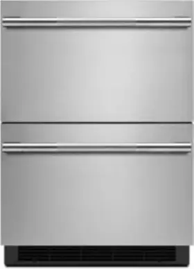 Judfp242hl Jennair Rise Nib 24 Inch Builtin Undercounter Double Refrigerator Drawers