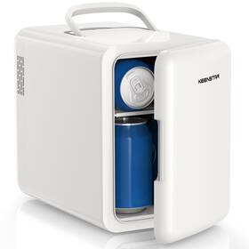 Keenstar B0g1hc1q7y Mini Fridge 6l 8can Portable Cooler Warmer 110v Ac/12v Dc For Bedroom O