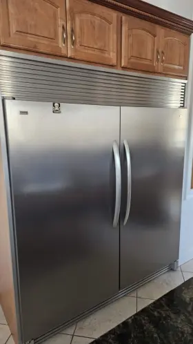 253-44723100 Kenmore Sears Elite Side By Column Refrigerator And Freezer