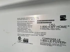 253.68892015 Kenmore 25 Cubic Ft Refrigerator With Freezer. Good Condition