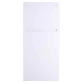 18.1cu.ft.top Kenmore 4672312 30 Inch Wide Freezer Refrigerator In White With Installed Icemaker