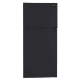 18.1cu.ft.top Kenmore 4672319 30 Inch Wide Freezer Refrigerator In Black With Installed Icemaker