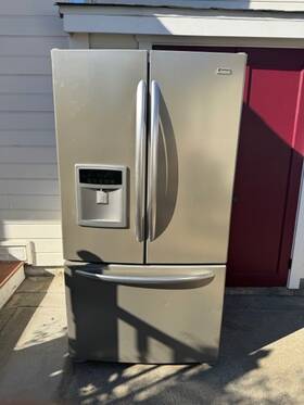 Kenmore Elite 795.77556600 Used Side By Refrigerator