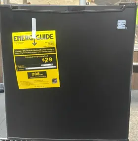 Kmr17mkbe Kenmore 1.7 Cu-ft Refrigerator - Black