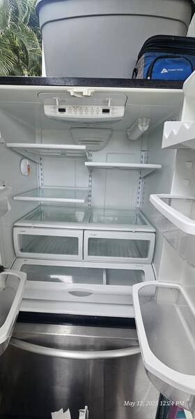 Kitchenaid Kbfa25ersso1 French Door Refrigerator Stainless Steel Model