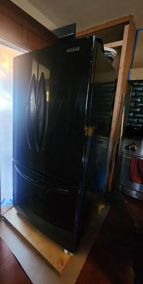 Kitchenaid Kbfs22ewbl2 French Door Refrigerator