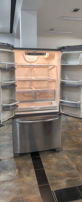 Kitchenaid Kbfs22ewms7 French Door Refrigerator Stainless Steel Freestanding Bottom Freezer