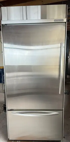 Kblc36fts0 Kitchenaid Kblc36fms 36 Inch Architect Series Built-in Bottom Freezer Refrigerator