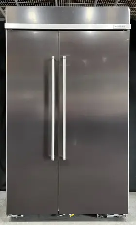 Kbsn608ebs01 Kitchenaid Kbsn608ebs 48 Inch 30.0 Cu. Ft Built-in Side By Refrigerator