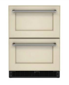 Kitchenaid Kkudr240kpa 24 Inch Wide 4.44 Cu. Ft. Double Drawer Refrigerator