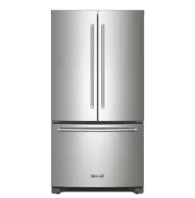 Krfc136rps Kitchenaid Stainless Steel 36 Inch French Door Refrigerator Counter Depth