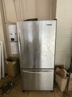 Krfc300ewh Kitchenaid Kitchen Aid 20 Cu.ft. Counter Depth French Door White Refrigerator-brand New