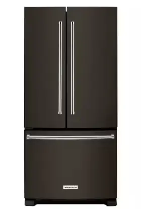 Krff302ebs Kitchenaid 22.1 Cu. Ft. Black Stainless French Door Refrigerator
