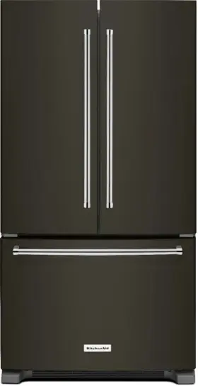Krff305ebs Kitchenaid 36 Inch French Door Refrigerator -