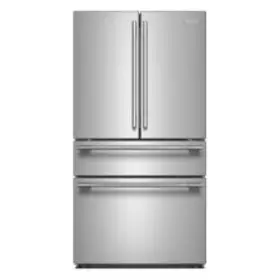 Krmf336sps Kitchenaid Nib 36 Inch Freestanding 4-door French Door Refrigerator