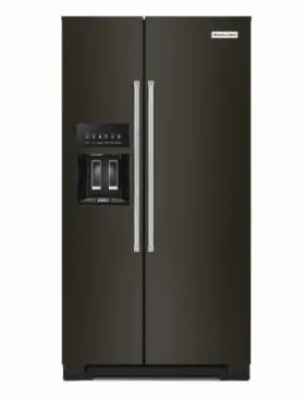 Krsf705hbs Kitchenaid 36 Inch Side-by-side 24.8 Cu. Ft. Refrigerator -
