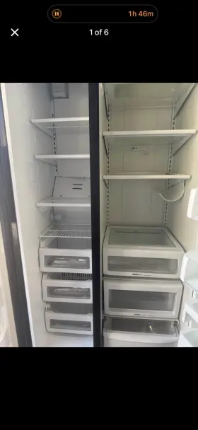 Kscs25inbl01counter Kitchenaid Kscs25inbl01 Depth Refrigerator