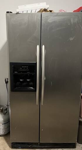 Kitchenaid Ksrg25fkst16 Superba Model Side By Stainless Steel Fridge