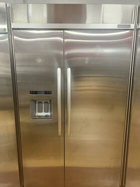 Kitchenaid Kssc48qts 48 Inch Built-in Side By Refrigerator