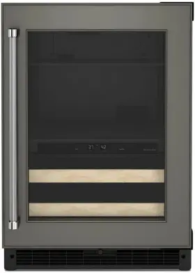 Kubr214kpa Kitchenaid 24 Inch Undercounter Dual Zone Beverage Center -