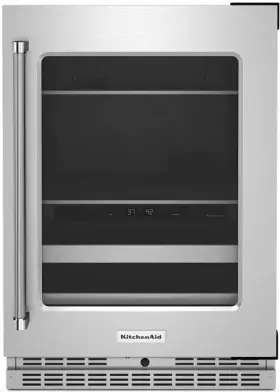 Kubr314kss Kitchenaid 24 Inch Freestanding/built-in Dual Zone Beverage Center -