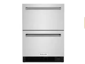 Kudf204esb Kitchenaid Double Drawer Refrigerator -