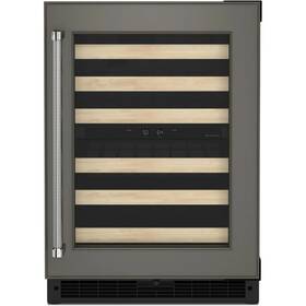 Kitchenaid Kuwr214kpa Kitchen-aid 24 Inch Under Counter Dual Zone Wine Cellar
