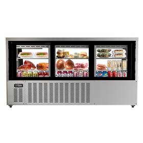 Koolmore Rd32c-ss 82 Inch Deli Display Refrigerator - 32 Cu Ft