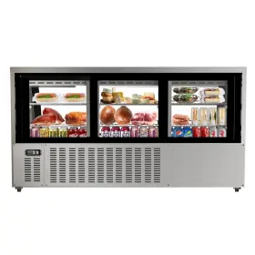 Rd32c-ss Koolmore 82 Inch Deli Display Refrigerator - 32 Cu Ft
