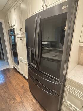 Lg 001krby1b95 For Sale 4-door French Door Refrigerator Model Lmxc23795m/01 Matte Black