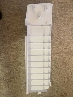 Lg Aec73317701 This Is A Left Side Shelf Support Guide Assembly Rail