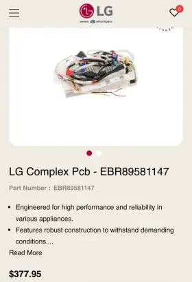Ebr89581147 Lg Complex Pcb -