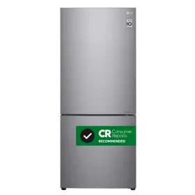 Lbnc15231v Lg 28 Inch 15 Cu Ft Bottom Freezer Refrigerator - Silver Open Box